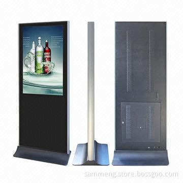 46-inch Floor Standing HD Standalone LCD Advertising Player with 1,920 x 1,080 Pixels